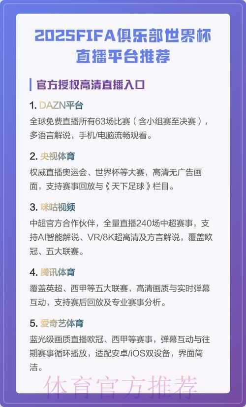 世界杯赛事免费在线直播平台完全攻略
